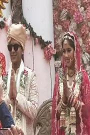 Former Delhi CM Arvind Kejriwal Daughter Harshita Ties Knot With Sambhav Jain9