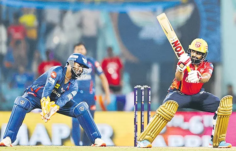 Punjab Kings beat Lucknow Supergiants by 8 wickets