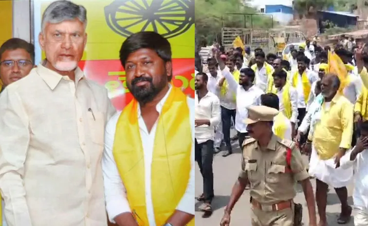Spokesperson Of TDP Boya Surendra Dies At Party Rally