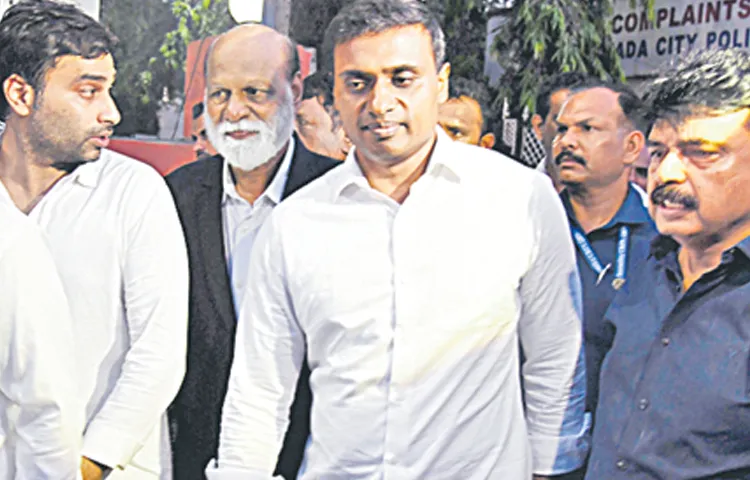 YSRCP MP Midhun Reddy about false case