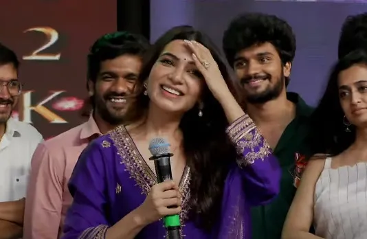 Samantha Latest Speech Talked Her First Movie Acting