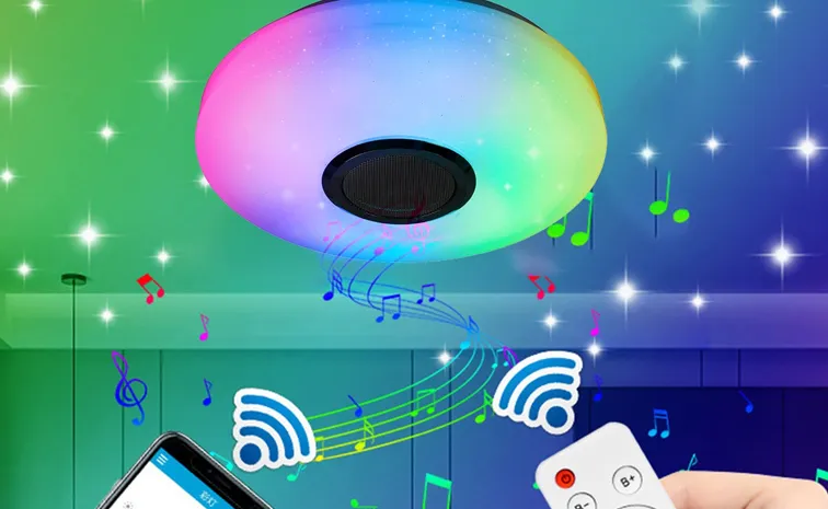 Smart light With Plays Music And Amazon Alexa