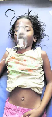 ప్రమాదంలో చిన్నారి మృతి 