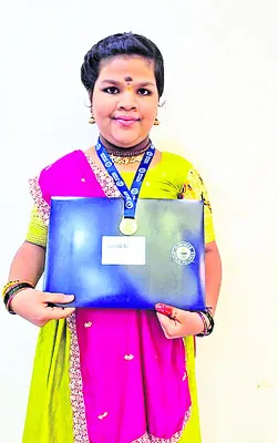 తాన్యశ్రీకి  గిన్నిస్‌ బుక్‌లో చోటు 
