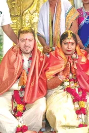 Andhra Girl Married Germany Boy in Guntur5