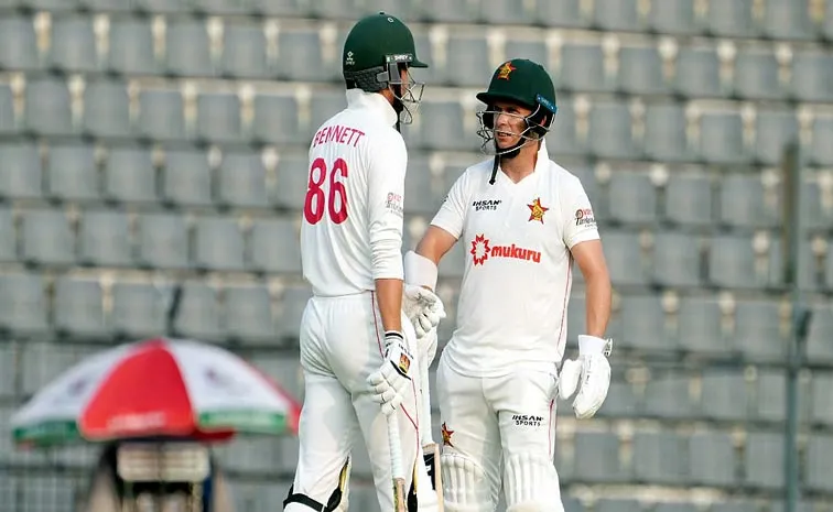 Zimbabwe All Out For 273, Gets 82 Runs Lead In First Test Match Against Bangladesh