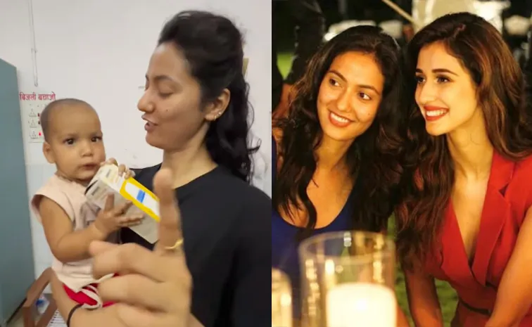 Disha Patani Praises Sister Khushboo as she rescues Abandoned Baby