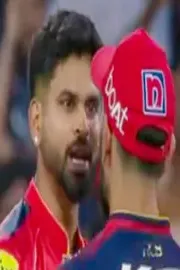 Kohli Celebration Leaves Shreyas Iyer Fuming Heated Chat after RCB beat PBKS7