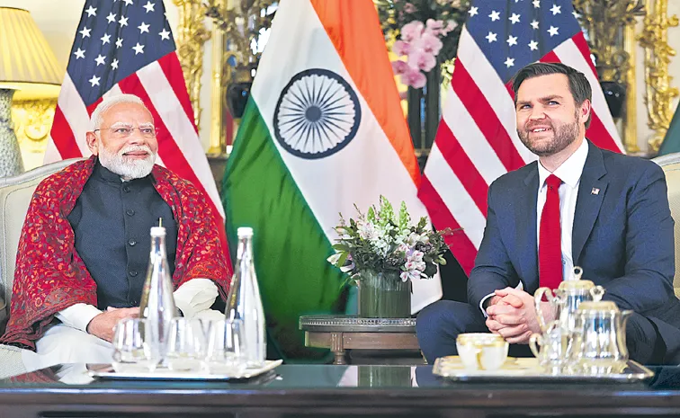 Sakshi Guest Column On Indian Govt method of negotiating with USA