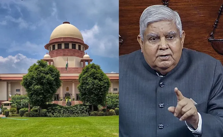 Vice President Jagdeep Dhankhar Rips Into Supreme Court Again