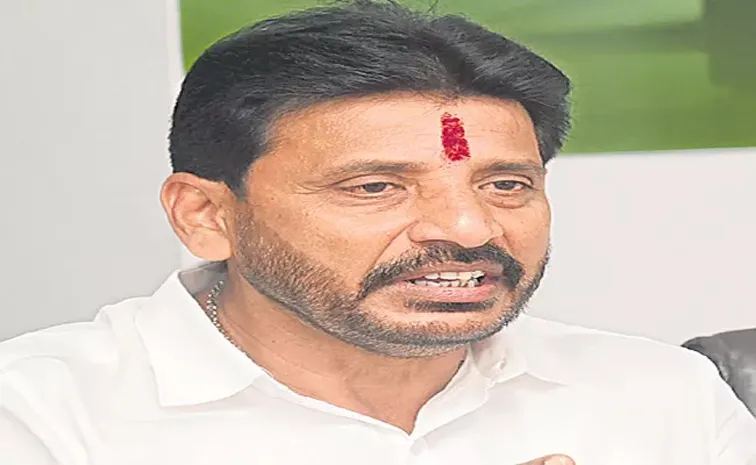 YSRCP Suspension imposed on MLC Duvvada Srinivas