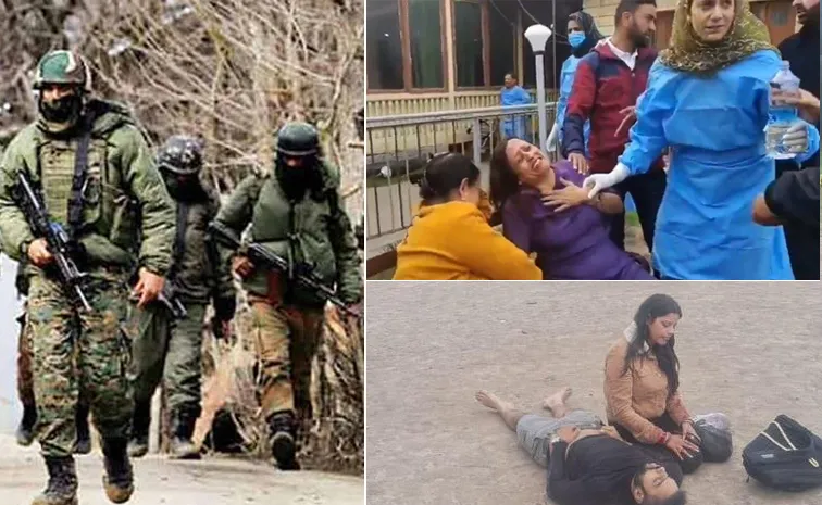 Terrorist Attack In jammu kashmir Pahalgam