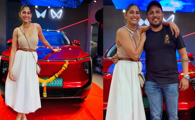 Actress Kubbra Sait Buys Luxury EV Car