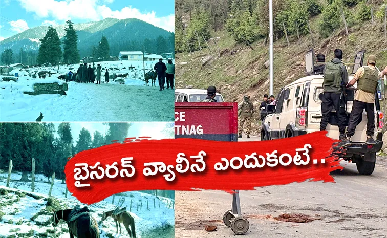 Why Terrorists Choose Pahalgam Baisaran Valley For Attack Full Details