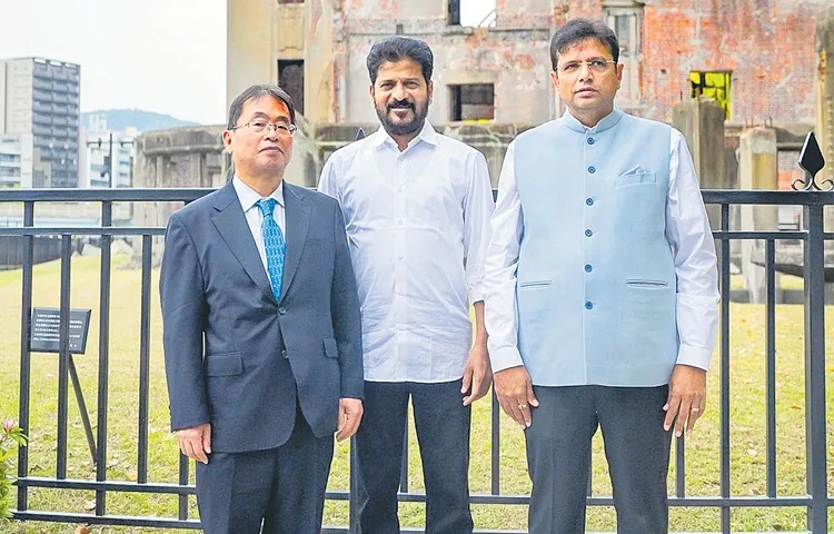 CM team Japan tour ends arrives in Hyderabad today