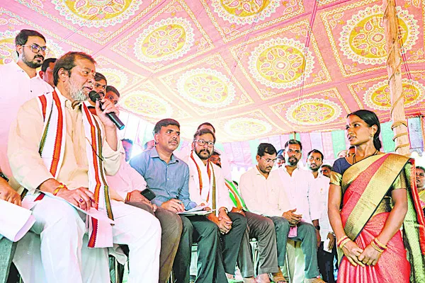 మంత్రి ఆదేశాలతో పనుల్లో వేగం 