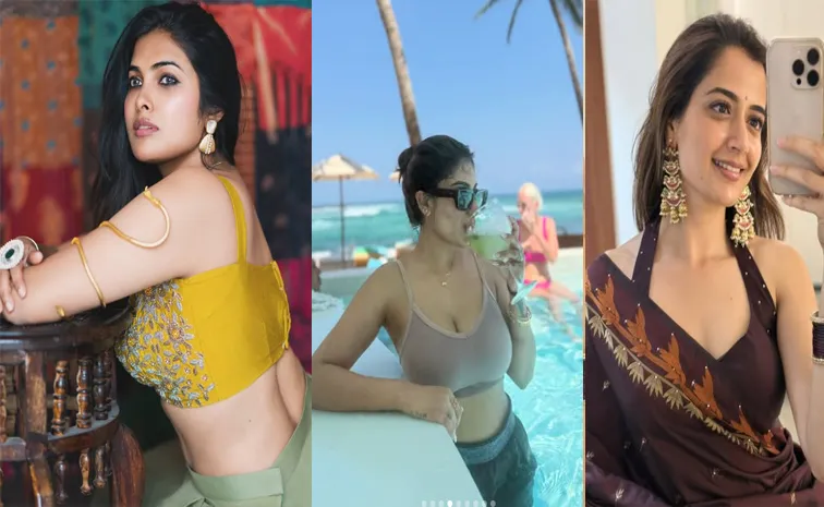 Tollywood actresses Social Media latest updates Goes Viral