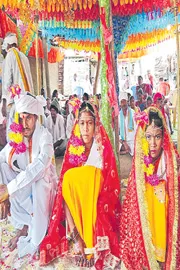 A man Marries two Women in Adilabad7