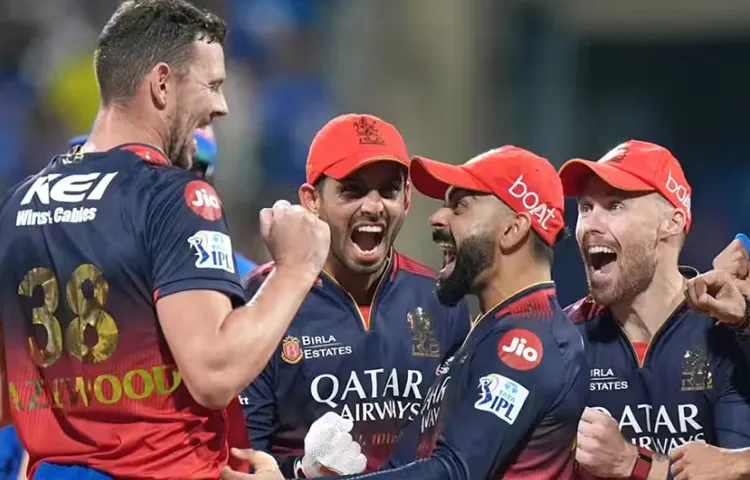 Rajasthan Royals lose to Royal Challengers Bangalore by 11 runs