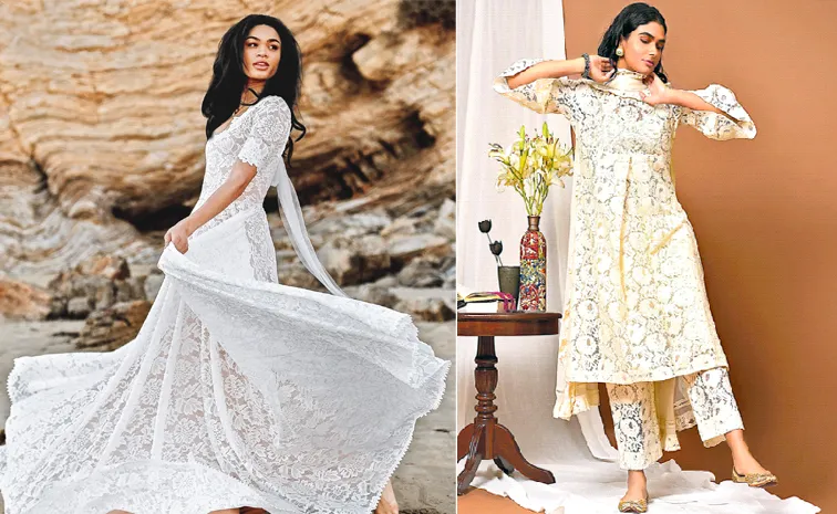 Summer trend Crochet lace dressing style