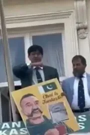 Pakistan Official Taimur Rahat Over Action With Protestors In UK8