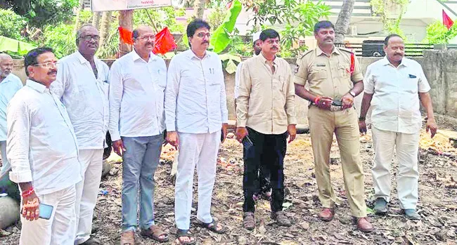 దేవదాయ శాఖ భూమి స్వాధీనం 