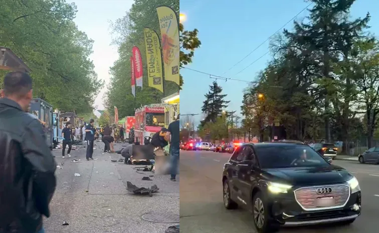 Few People Died InCar Rams Crowd At Festival In Canada