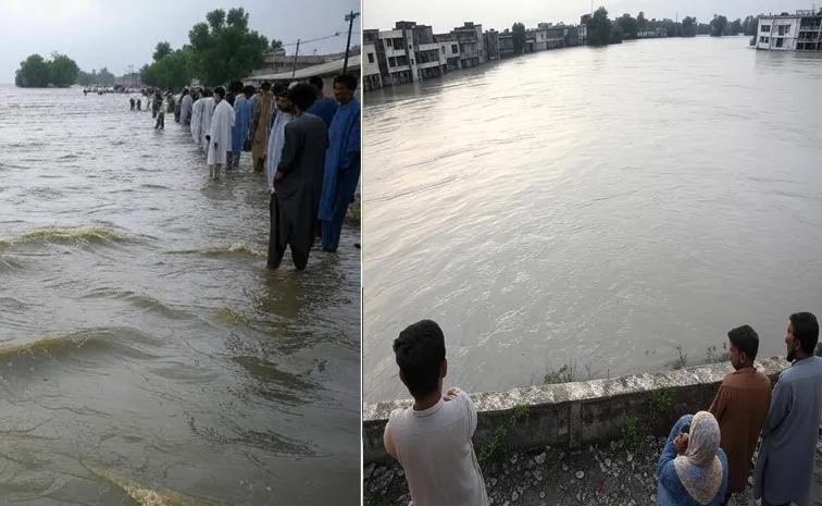 Jhelum water release POK flood alert By Pakistan