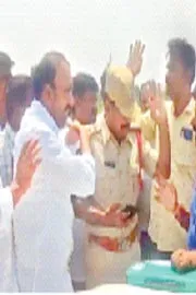 Janasena Leader Ravi Occupy Cemetery Land At dharmavaram1
