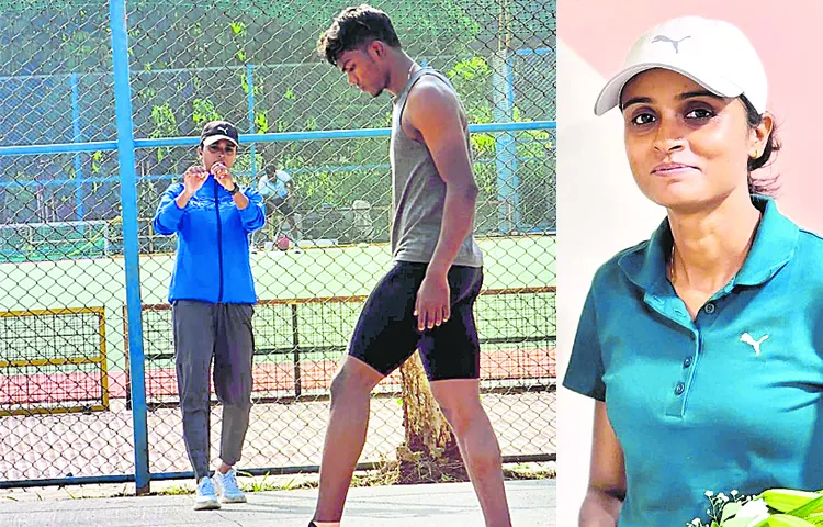 Keerthy Tiwari excels as a coach in athletics