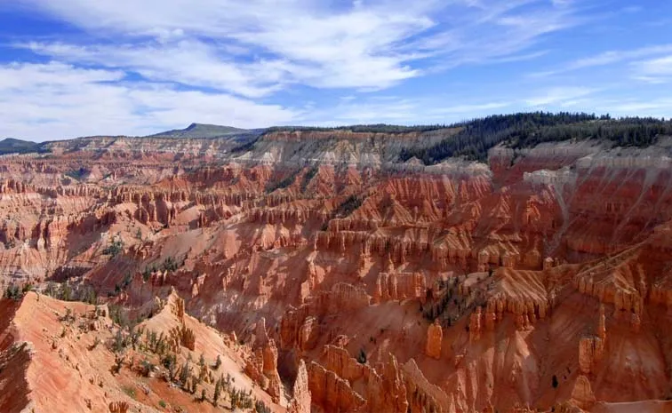 US Cedar Breaks National Monument Utah City Nature Beauty Place