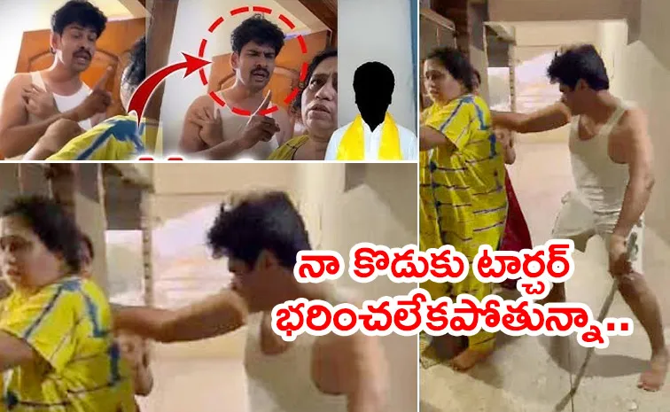 Chilakaluripeta TDP Chunduri Uday Mother and Son Incident