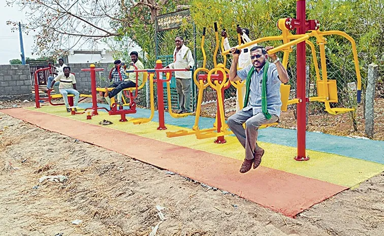 Open gym in Siddipet district for well being of citizens