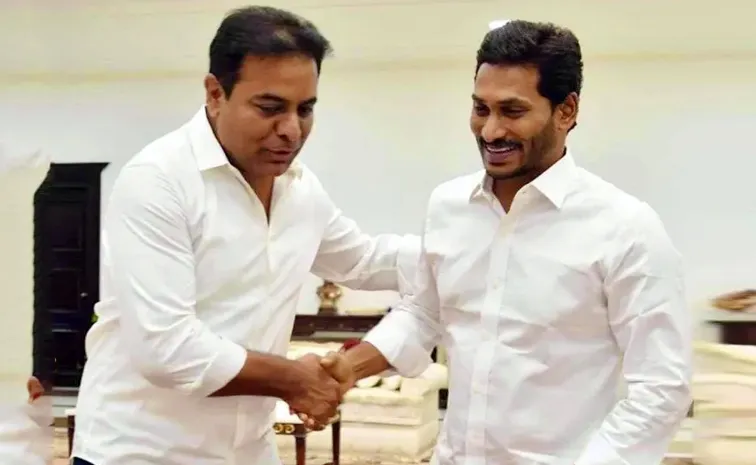 YS Jagan Wishing speedy recovery For KTR