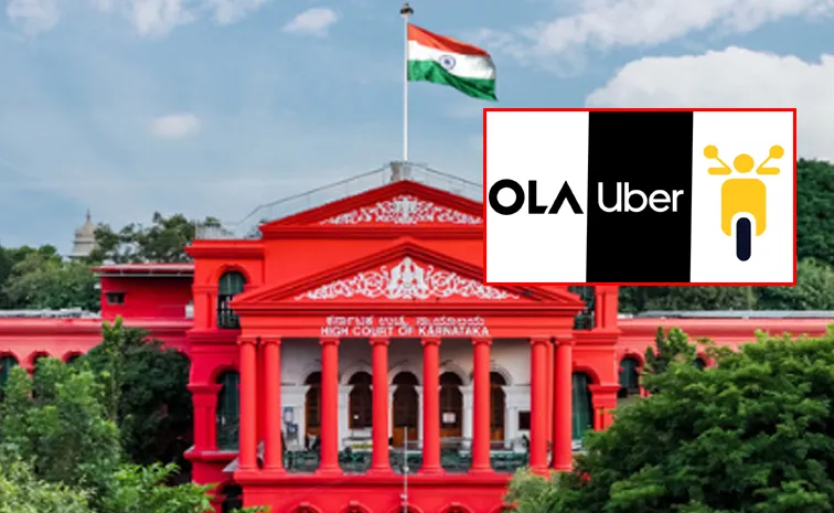 Karnataka HC Halts Ola Uber And Rapido Bike Taxi Service