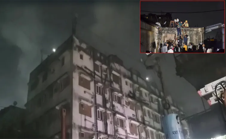 Fire Breaks Out at Hotel in Central Kolkata