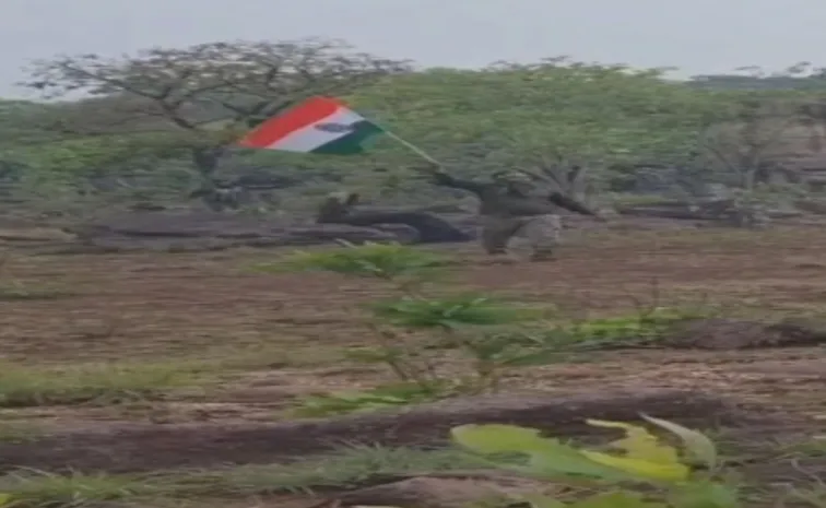 Operation Kagar: CRPF Success Hoisting National Flag On Karreguttalu1
