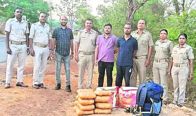 30 కేజీల గంజాయి స్వాధీనం 