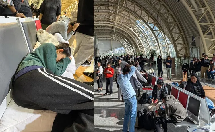 Indian Passengers Waiting 30 hour In Turkey airport