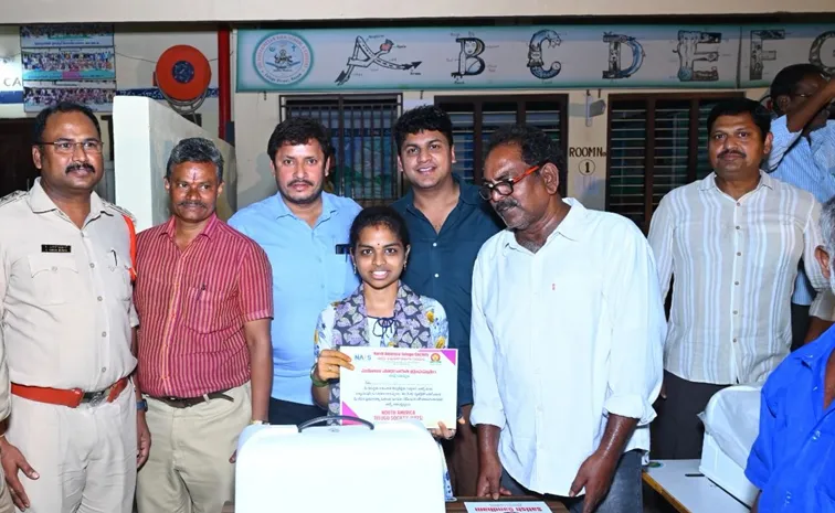 NATS distributed scholarships for students in Rajam srikakulam District