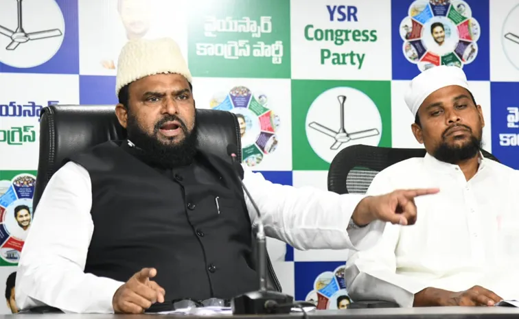 Ysrcp Leader Sheikh Khadar Basha Fires On Chandrababu