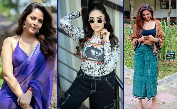 Anasuya And Malavika Mohanan Latest News