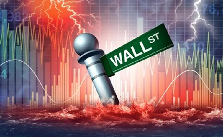 Wall Street Bloodbath Dow drops 2200 points SP sees sharpest fall since 2020