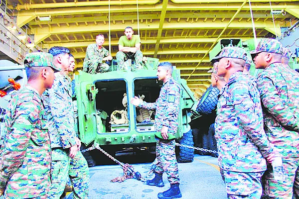 8 నుంచి ఇండో – అమెరికా సైనిక విన్యాసాలు 