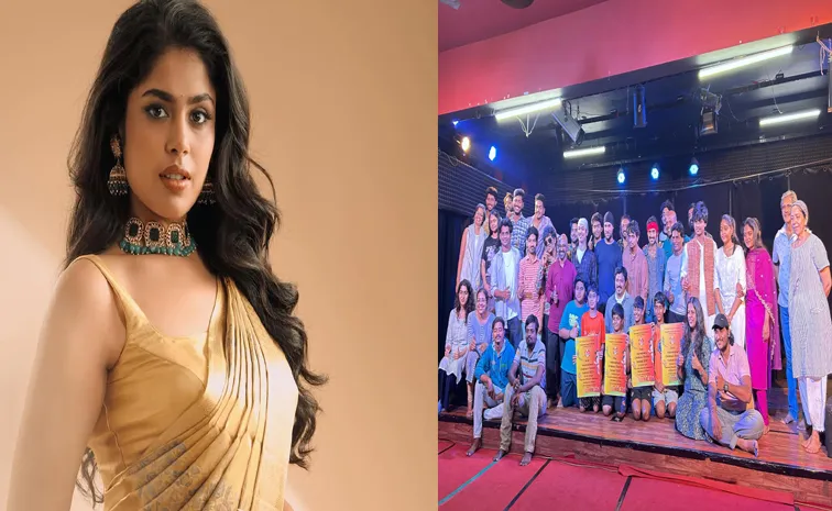 Faria Abdullah as Chief Guest In Childrens international Drama Festival