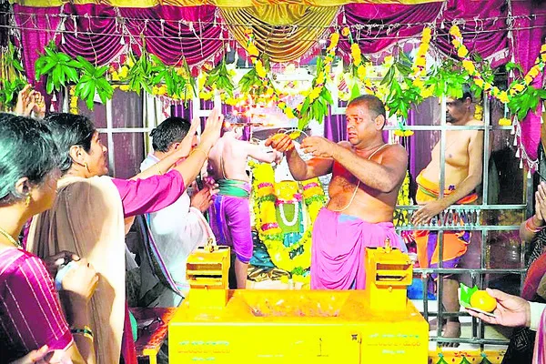 పెద్దమ్మతల్లి ఆలయంలో ముగిసిన ఉత్సవాలు