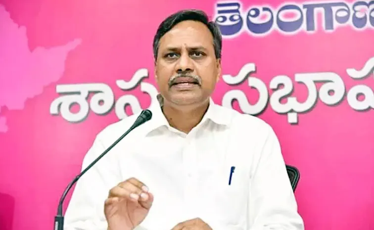 BRS Leader Palla Rajeshwar Reddy Slams Kadiyam Srihari Again