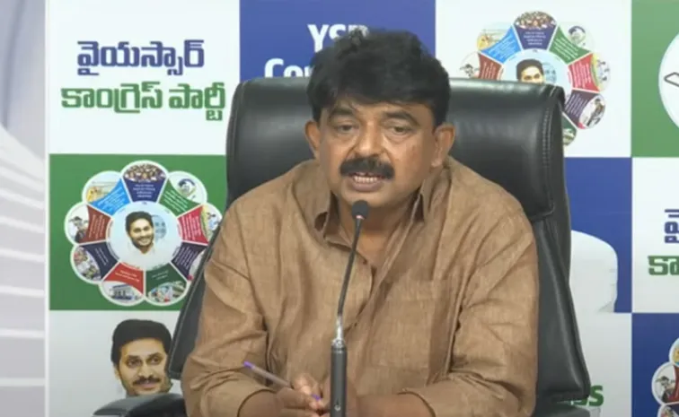 YSRCP Leader Perni Nani Takes On AP Govt For Liquor Sales