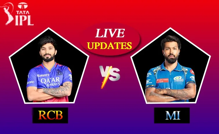 IPL 2025: Royal Challengers Bangalore vs Mumbai Indians Live Updates and Highlights