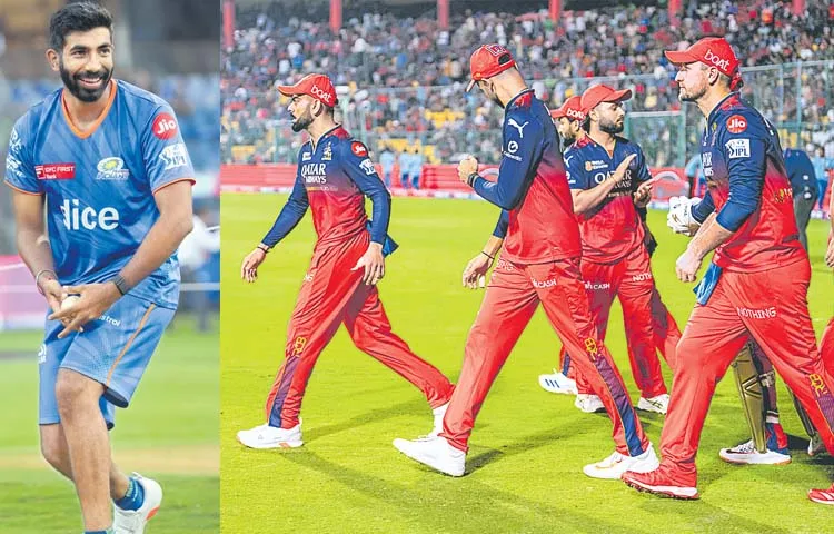 Mumbai Indians match with Royal Challengers Bangalore today